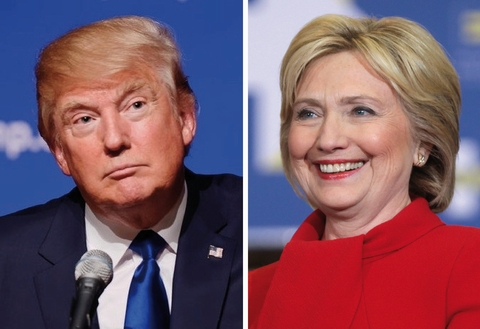 Hai ứng cử viên tổng thống Mỹ