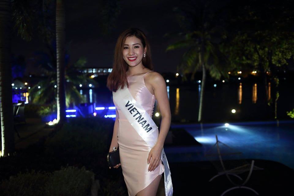 Á hậu Bảo Như rạng rỡ ngày đầu tại Hoa hậu Liên lục địa