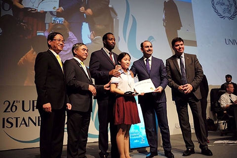 Học sinh Việt Nam nhận giải Nhất viết thư quốc tế tại Thổ Nhĩ Kỳ