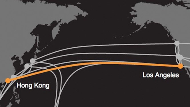Google và Facebook đầu tư tuyến cáp siêu tốc kết nối Mỹ - Hồng Kông
