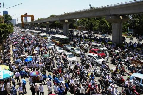 Hà Nội dự kiến cấm xe máy từ năm 2030