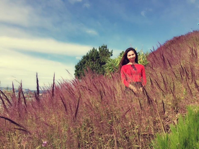 Đồi cỏ hồng mang vẻ đẹp yên bình và lãng mạn- là một trong những cảnh đẹp ở Đà Lạt