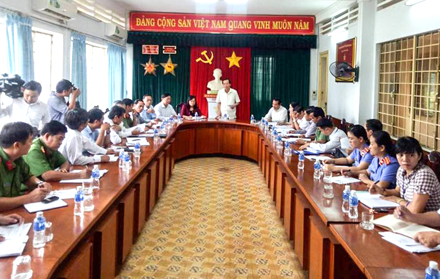 Bộ trưởng Bộ LĐTB&XH Đào Ngọc Dung chủ trì buổi họp khẩn cấp sau khi trại cai nghiện Đồng Nai liên tiếp gặp sự cố học viên phá trại.