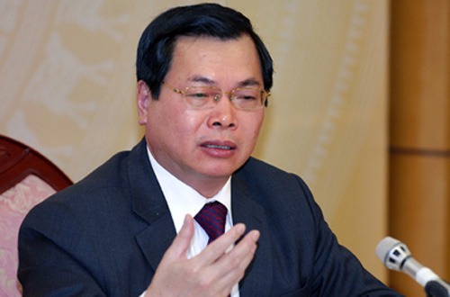 Ngày mai Bộ Nội vụ báo cáo Chính phủ quy trình kỷ luật ông Vũ Huy Hoàng