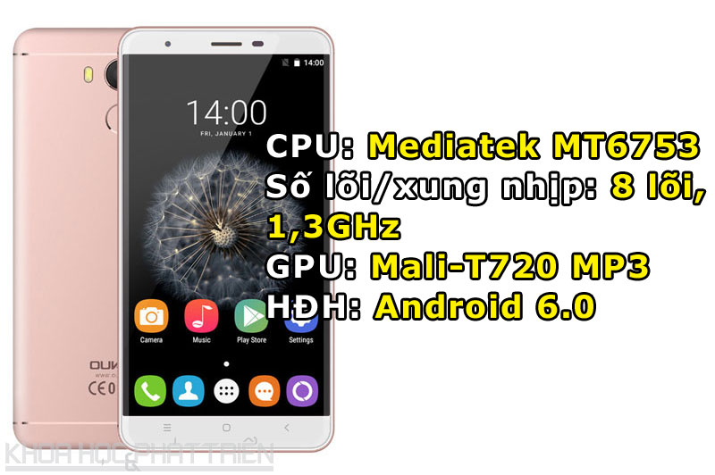 Oukitel U15 Pro có vỏ được làm từ nhôm nguyên khối.