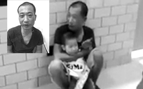 Đối tượng “ngáo đá” bắt cóc bé trai ở siêu thị Fivimax (Tây Hồ, Hà Nội) ngày 4/10.