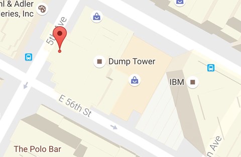Tòa nhà của Tổng thống Donald Trump bị đổi tên thành &quot;Tháp rác&quot;