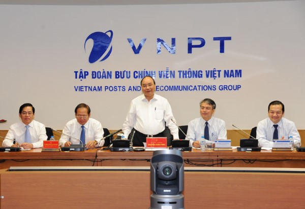 Thủ tướng Nguyễn Xuân Phúc đánh giá cao những kết quả tái cấu trúc của VNPT trong buổi làm việc ngày 4/8 vừa qua
