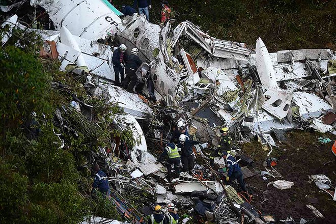 Tư thế ngồi giúp mọi người sống sót trong vụ máy bay rơi ở Colombia