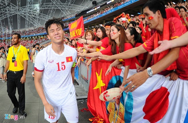 Ngọc Hải khóc nức nở sau thất bại trước Myanmar ở SEA Games
