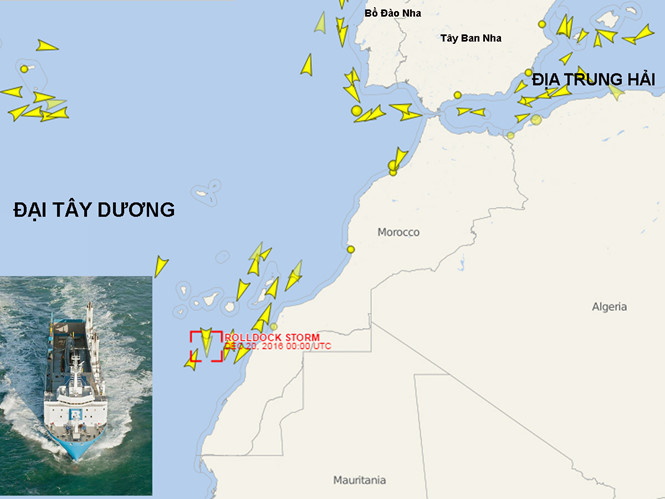 Tàu ngầm Bà Rịa - Vũng Tàu đã đến vùng biển tây châu Phi