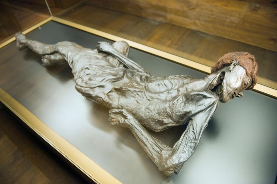 Các xác ướp vẫn còn nguyên da và nội tạng do được bảo quản trong than bùn