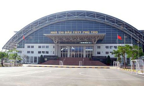 Nhà thi đấu Thể dục Thể thao Phú Thọ, nơi xảy ra vụ việc.