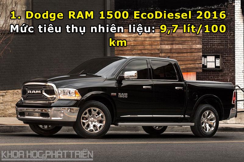 1. Dodge RAM 1500 EcoDiesel 2016.