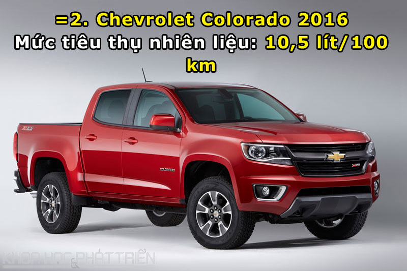 =2. Chevrolet Colorado 2016.