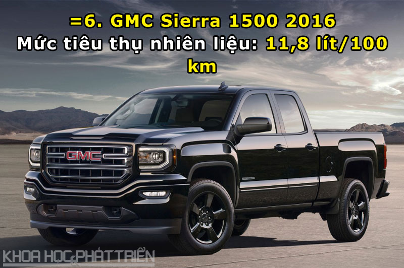 =6. GMC Sierra 1500 2016.