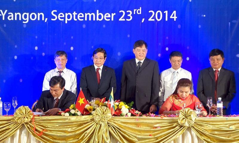 VNPT đã mở văn phòng đại diện tại Myanmar khai trương vào tháng 9/2014.
