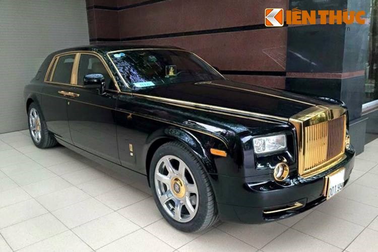 Gần đây, một chiếc Rolls-Royce Phantom màu đen cũng đã được đại gia 