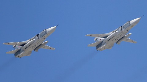 Nga đang rút những chiếc chiến đấu cơ Su-24 ra khỏi Syria