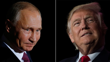 Tổng thống Nga Vladimir Putin và tân Tổng thống Mỹ Donald Trump