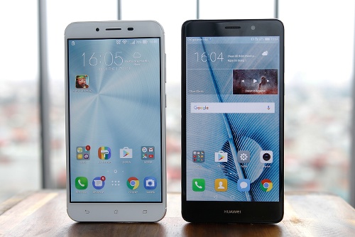 Dưới 6 triệu đồng, nên chọn Huawei GR5 hay Asus ZenFone 3 Max 5.5 ZC553KL ?