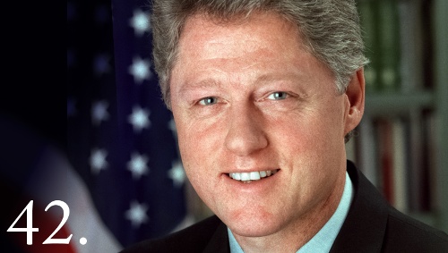 42 - William J. Clinton