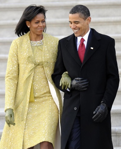 Thời trang của Đệ nhất phu nhân Michelle khi ông tuyên thệ nhậm chức Tổng thống