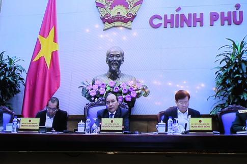 Thủ tướng Nguyễn Xuân Phúc chủ trì cuộc làm việc đầu cầu Hà Nội 