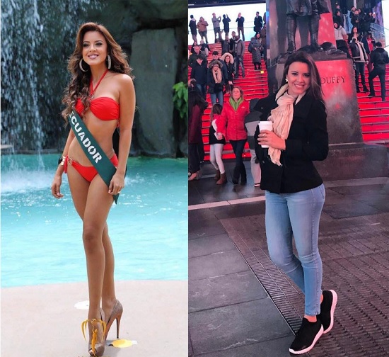 Katherine Espín đăng quang Hoa hậu Trái đất 2016 với chiều cao 1m76, số đo ba vòng 89-60-93 đáng ngưỡng mộ. Tuy nhiên, những hình ảnh mới nhất của người đẹp Ecuador tố cáo cô đã tăng cân vô tội vạ.