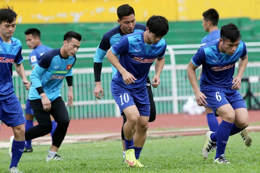 Công Phượng được trao chiếc áo số 10 trong màu áo U23 Việt Nam