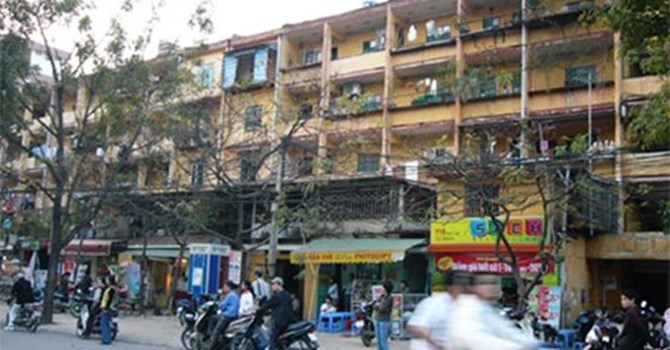 Hà Nội lập phương án cải tạo 19 khu chung cư cũ