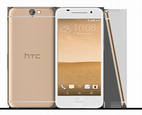 HTC One A9 (8,99 triệu đồng). HTC One A9 là chiếc điện thoại đầu tiên trên thế giới sử dụng hệ điều hành Android 6.0 Marshmallow ngay khi xuất xưởng. HTC One A9 chạy Qualcomm Snapdragon 617 tốc độ 1.5 GHz, hỗ trợ RAM 2 GB cho trải nghiệm mượt mà khi chơi các game có đồ họa cao. Hệ điều hành Android 6.0 với nhiều cải tiến được cài sẵn trên máy một lợi thế lớn mà nhiều hãng khác vẫn chưa theo kịp. Máy mang lại cảm giác cao cấp nhờ thiết kế nguyên khối kim loại sang trọng, tiện ích với cảm biến vân tay rất nhạy và camera chất lượng cao. HTC One A9 chắc chắn là một đối thủ đáng gờm của Galaxy A5 - 2017.