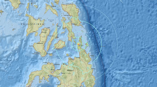 Một trận động đất mạnh vừa xảy ra ở Philippines