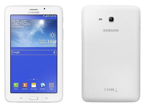Samsung Galaxy Tab 3V T116 (2,99 triệu đồng). Galaxy Tab 3V là chiếc máy tính bảng giá tốt của thương hiệu Samsung với màn hình rộng 7-inch đủ để bạn cầm tay và xem, tuy nhiên viền màn hình làm dày khá dư thừa. Chạy hệ điều hành Android 4.4, vi xử lý Spreadtrum SC8830, 1.3 GHz, RAM 1 GB, bộ nhớ trong 8 GB. Có khả năng thoại với micro SIM, hỗ trợ WiFi, 3G.