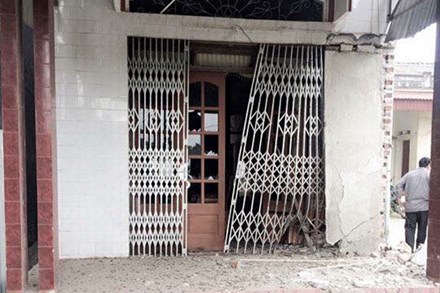 Thái Nguyên: Điều tra vụ nổ lớn sập nhà trưởng công an xã