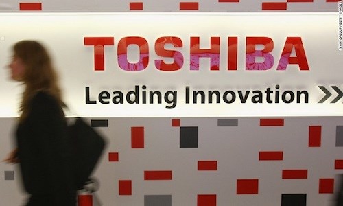 Toshiba co the nop don xin pha san
