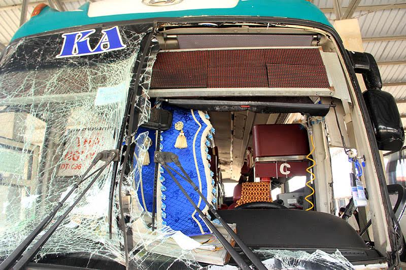 nổ xe khách giường nằm, nổ xe khách ở Bắc Ninh, nổ xe khách