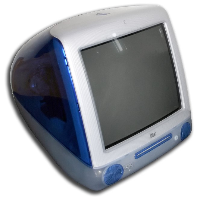 iMac (1998): Khi vừa được Apple giới thiệu, cái tên đặc biệt của nó đã gây được ấn tượng mạnh. Ngoài ra, thiết kế của sản phẩm có phần độc đáo khi kết hợp tất cả trong một (các thành phần của máy tính vào màn hình). Điều này giúp người dùng dễ dàng cài đặt và dễ dàng di chuyển.