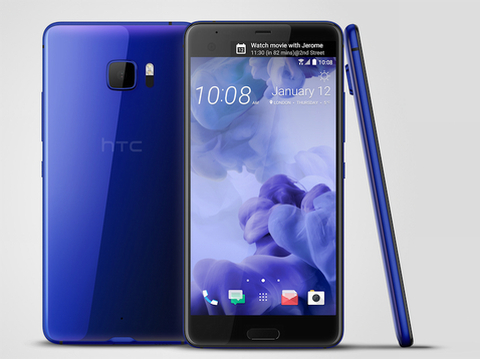HTC U Ultra (18,49 triệu đồng). Màn hình chính của HTC U Ultra có kích thước chuẩn phablet 5.7-inch với độ phân giải Quad HD (1440 x 2560p) cho mật độ điểm ảnh lên đến 513 ppi. Màn hình thứ 2 đặt ở phía trên, bên phải camera selfie với chất lượng 1040 x 160p. HTC U Ultra đánh dấu sự trở lại của HTC với triết lý thiết kế mới, đẹp hơn - sang trọng - bóng bẩy hơn và đặc biệt gắn bó hơn với người dùng hơn thông qua trợ lý ảo HTC Sense Companion. Thiết bị sẽ được trang bị vi xử lý Snapdagon 821, RAM 4 GB cùng với khay cắm thẻ nhớ hỗ trợ mở rộng lên đến 2 TB.