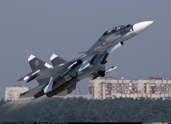 Chiến đấu cơ Su-30SM của Nga