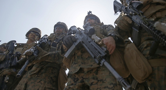 Lực lượng thủy quân lục chiến Mỹ đã được điều đến chiến trường Syria