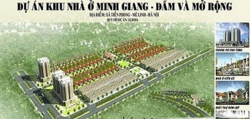 Điều chỉnh Quy hoạch chi tiết Khu nhà ở Minh Giang - Đầm Và