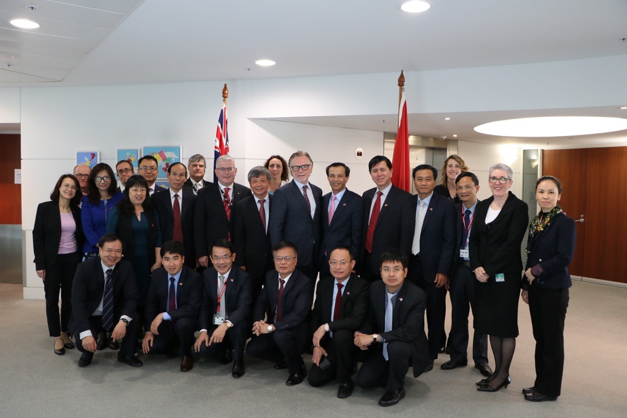 Các đại biểu tham dự Hội nghị Tham vấn Cấp cao Australia - Việt Nam