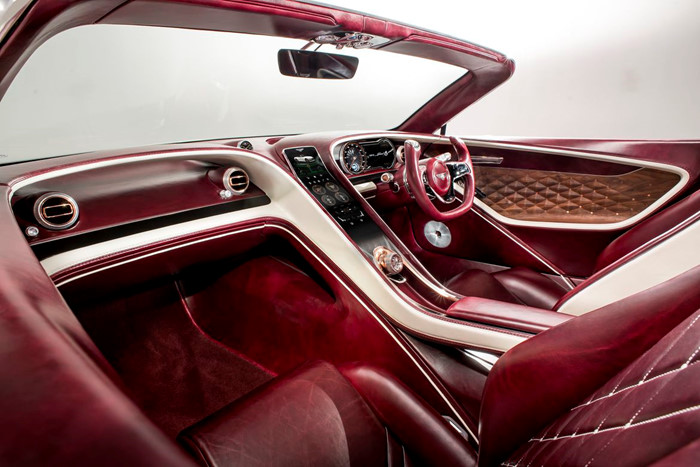 Nội thất tuyệt đẹp trên xe siêu sang chạy điện Bentley EXP 12 Speed 6e