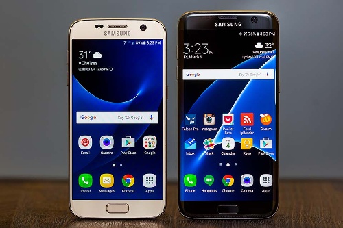 Samsung Galaxy S7/S7 Edge: Bộ đôi smartphone cao cấp của Samsung là Galaxy S7/S7 Edge hiện đang có mức giá 14,99 triệu đồng và 16,99 triệu đồng tương ứng.  