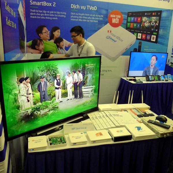 VNPT Technology trình diễn loạt sản phẩm truyền hình chất lượng cao