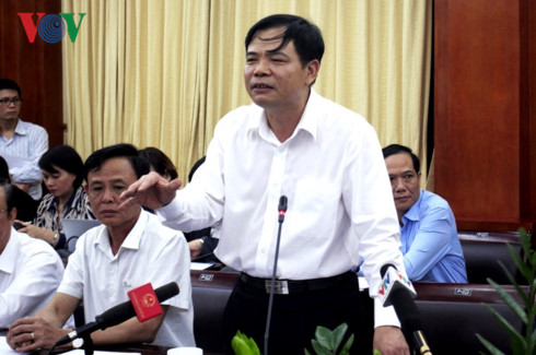 Bộ trưởng Nguyễn Xuân Cường kêu gọi sự chung tay giải cứu ngành thịt lợn.