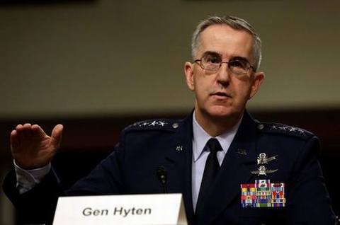 Tướng John Hyten – người đứng đầu Bộ Chỉ huy Chiến lược của Mỹ