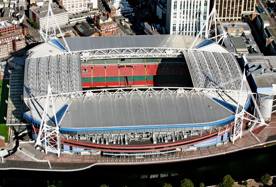 Sân Thiên Niên Kỷ ở xứ Wales là nơi tổ chức trận chung kết Champions League