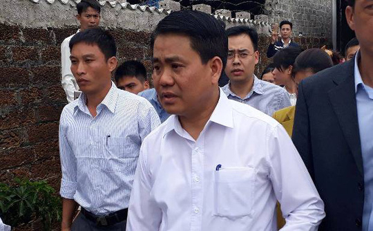 Chủ tịch Nguyễn Đức Chung &quot;lệnh&quot; báo cáo các vụ khiếu kiện đông người